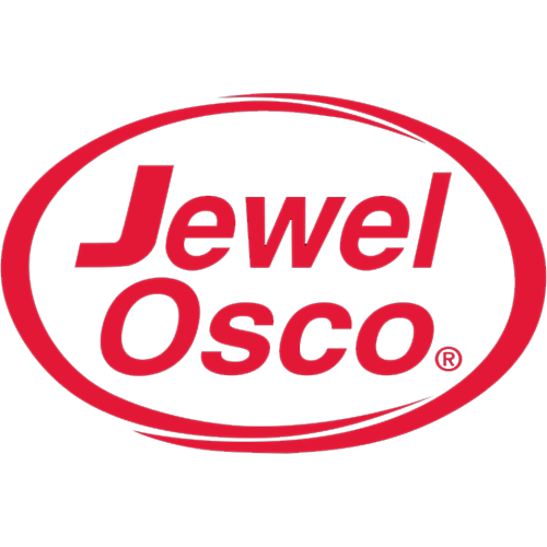 Jewel Osco logo in red on a white background