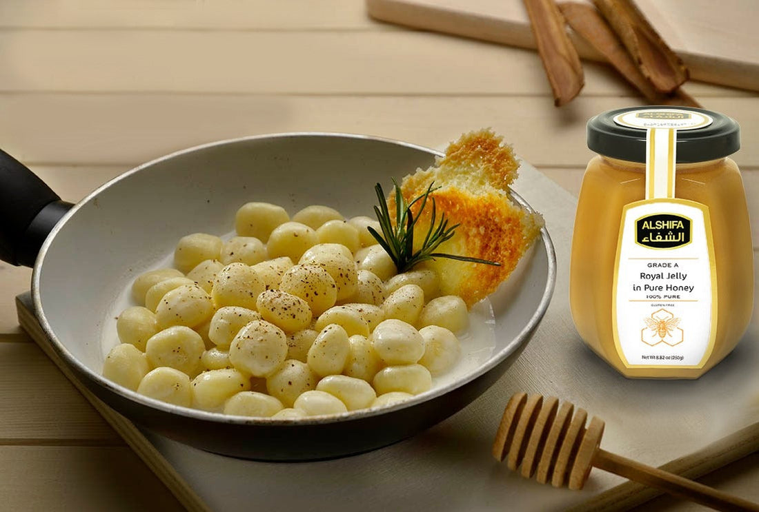 GNOCCHI WITH HONEY GORGONZOLA CREAM SAUCE