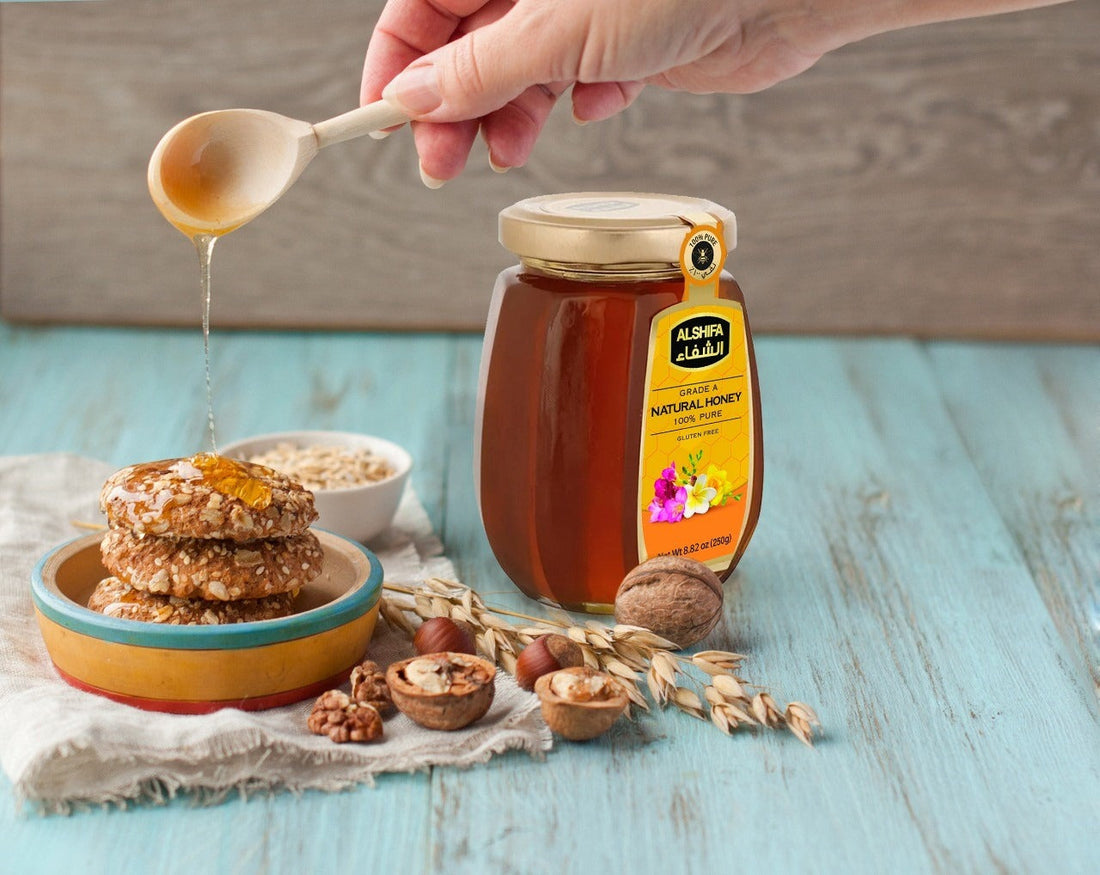 CHEWY HONEY OATMEAL COOKIES