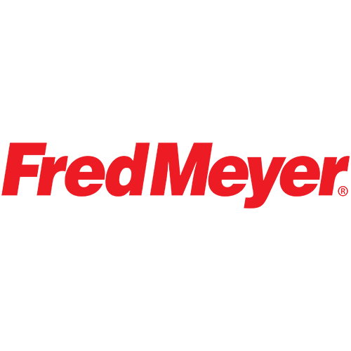 Fred Meyer logo in red on a white background