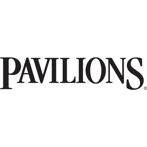 Logo of 'Pavilions' on a white background