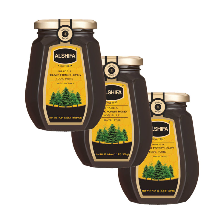 Black Forest Honey 17.6 oz (500g) - Pack of 3 image 0